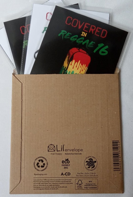 Covered In Reggae 4CD Jumbo Pack 4 (Vol 13-16) - Popular cover versions in Reggae