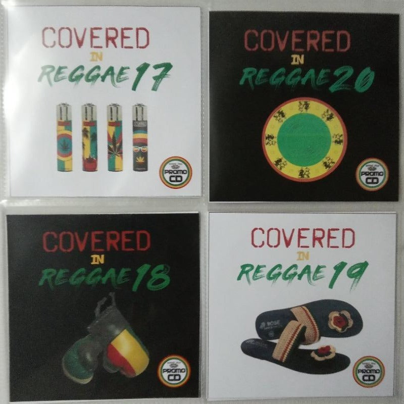Covered In Reggae 4CD Jumbo Pack 5 (Vol 17-20) - Popular cover versions in Reggae