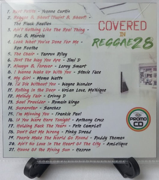 Covered In Reggae 28 - Various Artists RnB, Soul & Pop songs in Reggae WICKED!