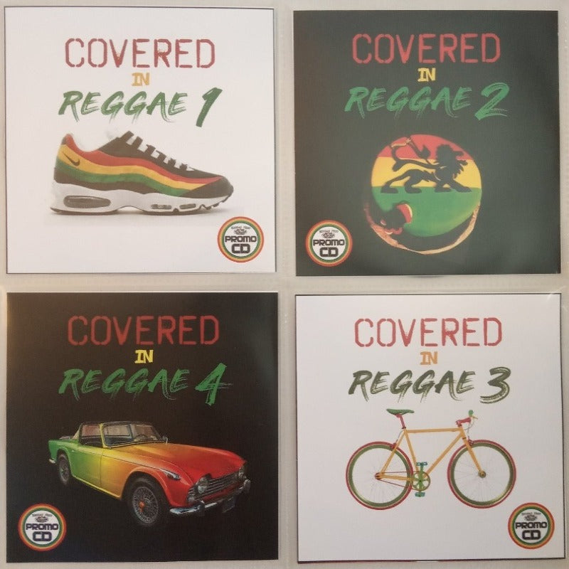 Covered In Reggae 4CD Jumbo Pack 1 (Vol 1-4) - Popular cover versions
