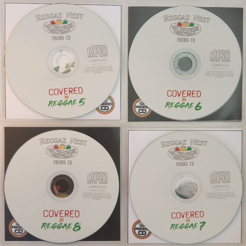 Covered In Reggae 4CD Jumbo Pack 2 (Vol 5-8) - Popular cover versions in Reggae