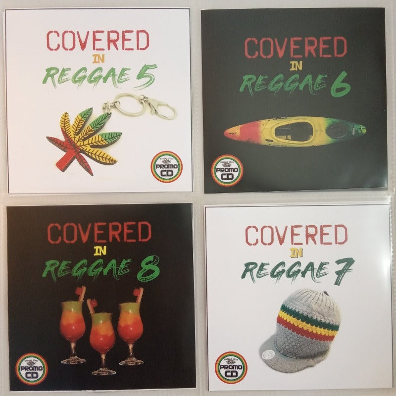 Covered In Reggae 4CD Jumbo Pack 2 (Vol 5-8) - Popular cover versions in Reggae