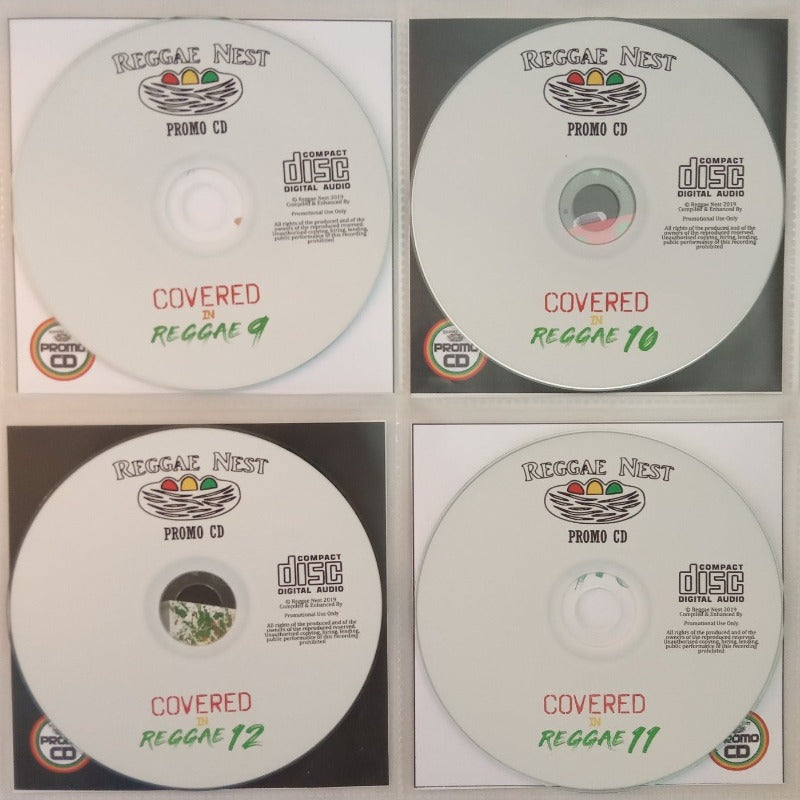 Covered In Reggae 4CD Jumbo Pack 3 (Vol 9-12) - Popular cover versions in Reggae