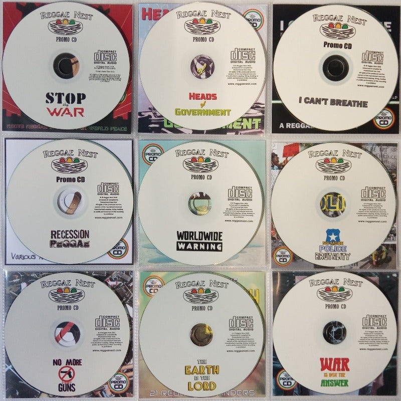 Current Affairs 9CD Mega Pack - Reggae music with very pertinent, relevant musical messages