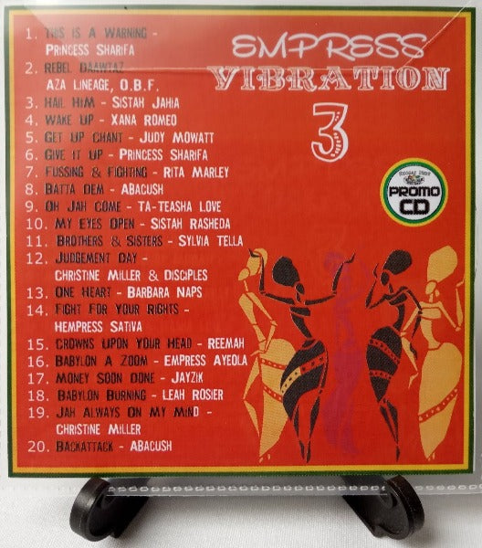 Empress Vibration 3 - Strictly strong Female Conscious/Roots Reggae Rockers CD