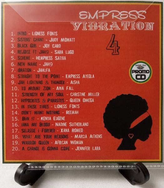 Empress Vibration 4 - Strictly strong Female Conscious/Roots Reggae Rockers CD