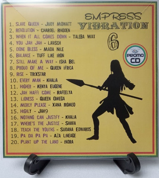 Empress Vibration 6 - Strictly strong Female Conscious/Roots Reggae Rockers CD