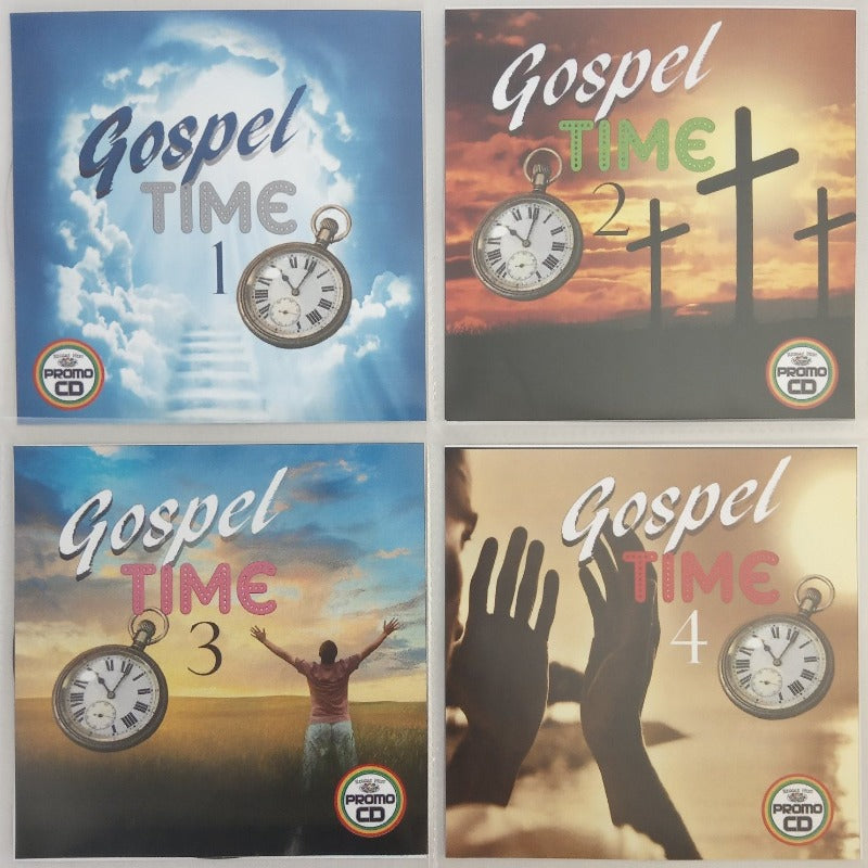Gospel Time 4CD JUMBO Pack 1 (Vol 1-4) - Gospel Reggae, Soca & Soul