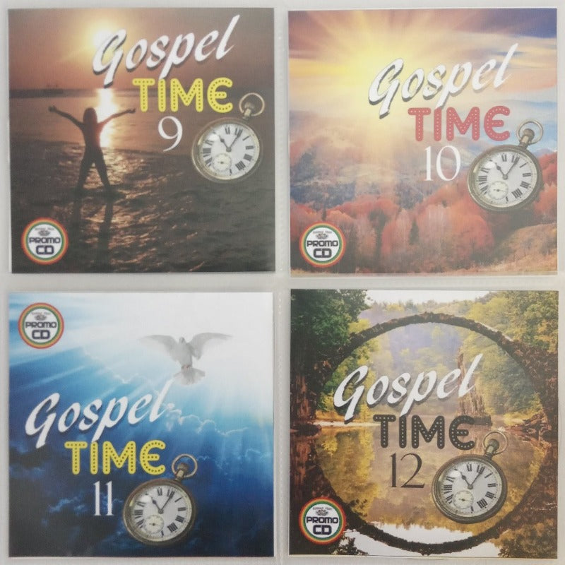 Gospel Time 4CD Jumbo Pack 3 (Vol 9-12) - Gospel Reggae, Soca & Soul