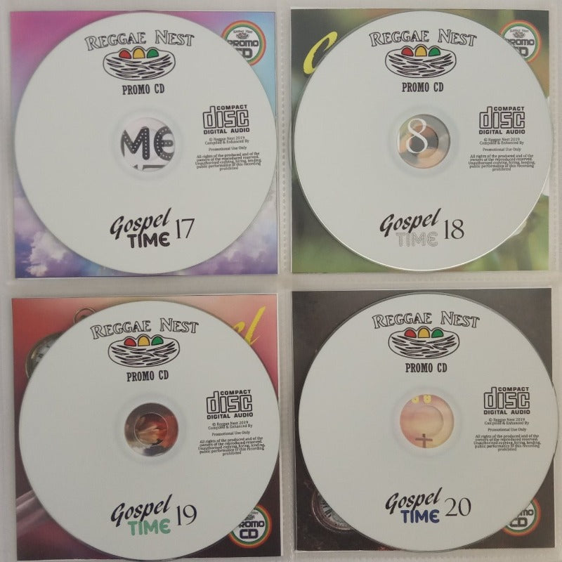 Gospel Time 4CD Jumbo Pack 5 (Vol 17-20) - Gospel Reggae, Soca & Soul