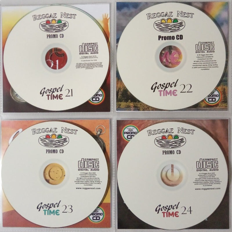 Gospel Time 4CD Jumbo Pack 6 (Vol 21-24) - Gospel Reggae, Soca & Soul