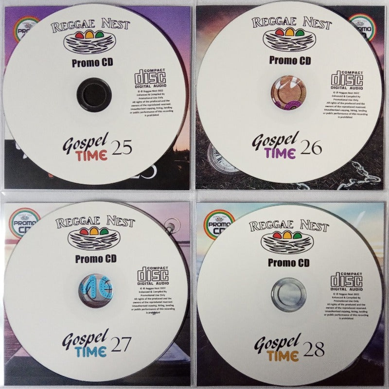 Gospel Time 4CD Jumbo Pack 7 (Vol 25-28) - Gospel Reggae, Soca & Soul