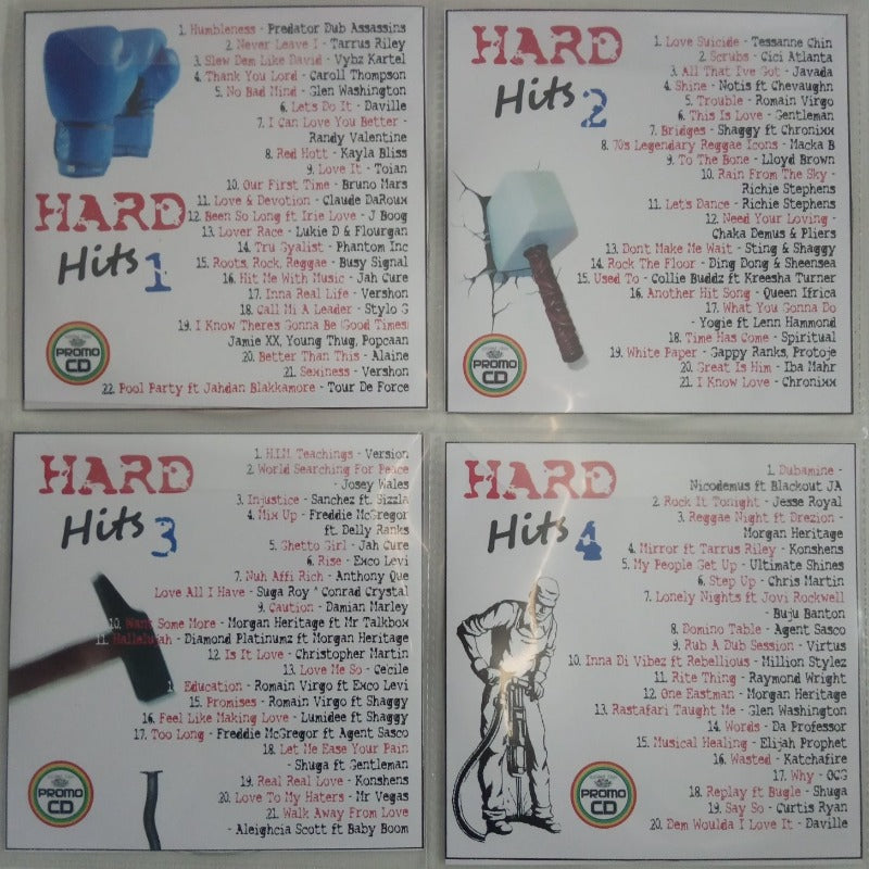 Hard Hits Jumbo Pack 1 (Vol 1-4) - A collection of Quality Hit tunes that deserve more attention!