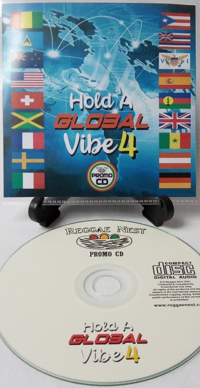 Hold A Global Vibe 4 - Various Artists Solid Reggae Music from all 4 corners