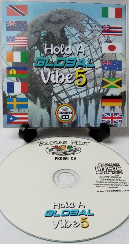 Hold A Global Vibe 5 - Various Artists Solid Reggae Music from all 4 corners