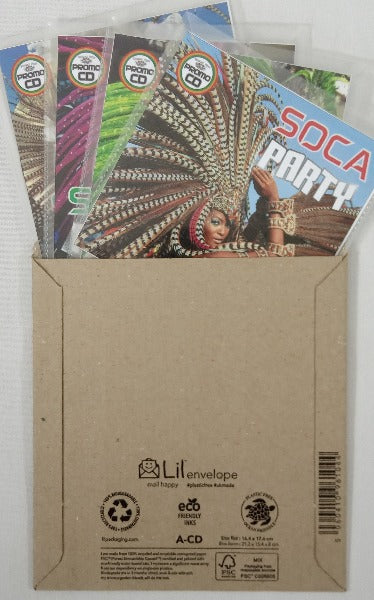 Soca Party Jumbo Pack 1 (Vol 1-4) - Party Discs, Calypso & Soca new & classic, Energy!!