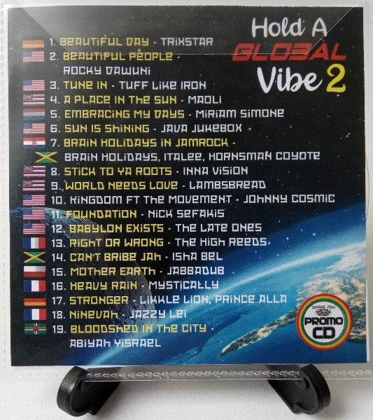 Hold A Global Vibe 2 - Various Artists Solid Reggae Music from all 4 corners