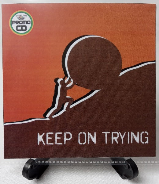 Keep On Trying - A reggae motivational music CD encouraging persistence & determination