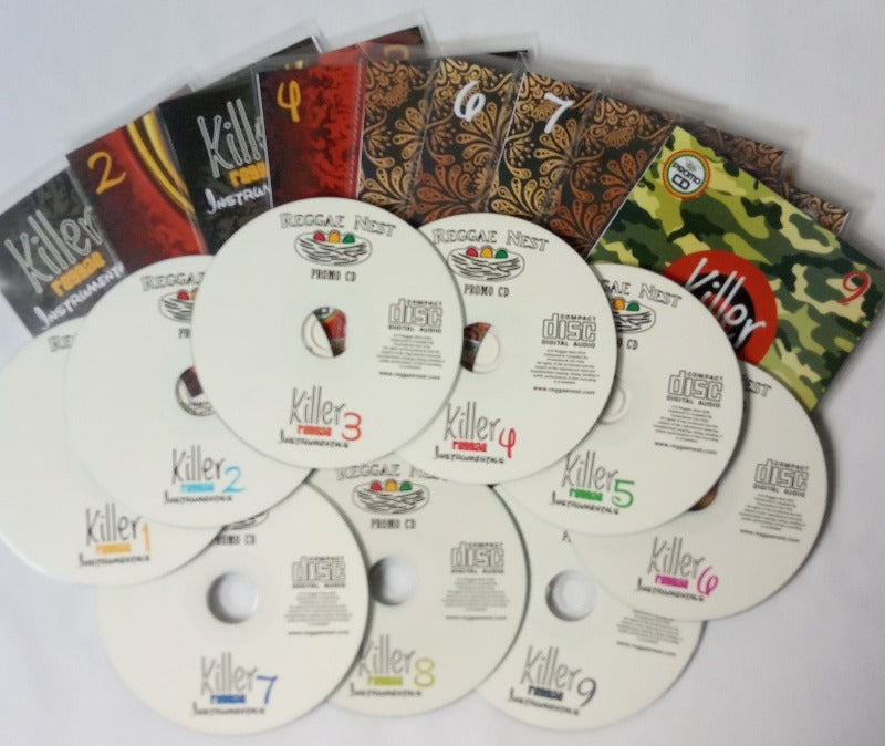 Killer Reggae Instrumentals 9CD Mega Pack (Vol 1-9) - Awesome