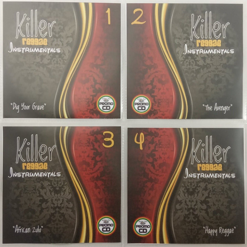 Killer Instrumentals 4CD Jumbo Pack - Awesome Reggae Instrumental Ska, Reggae, Rocksteady & Roots