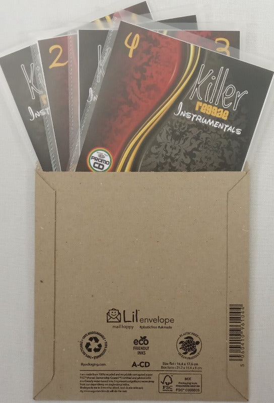 Killer Instrumentals 4CD Jumbo Pack - Awesome Reggae Instrumental Ska, Reggae, Rocksteady & Roots