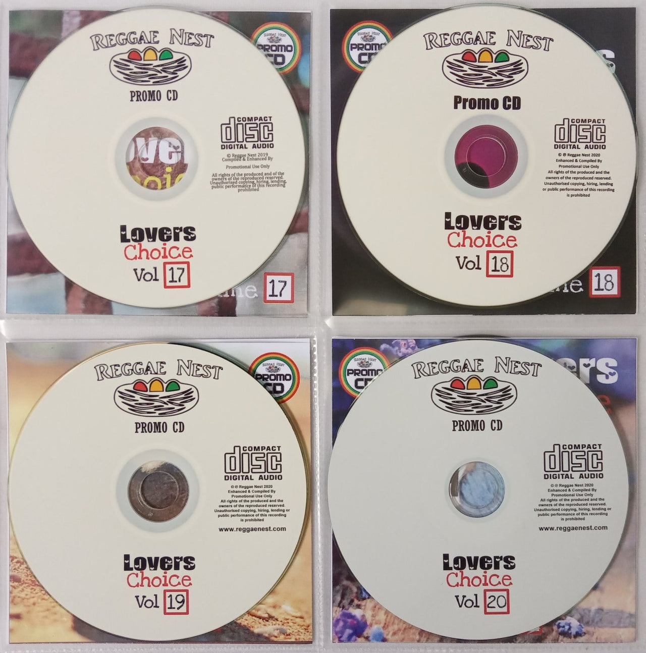 Lovers Choice 4CD Jumbo Pack 5 (Vol 17-20) - Lovers Rock, Reggae & Rubadub