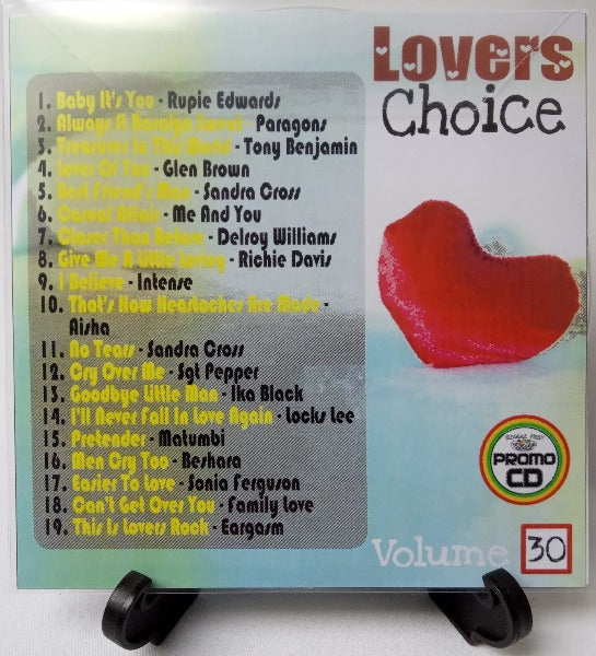 Lovers Choice Vol 30 - Superb Lovers Reggae Rubadub & Lovers Rock