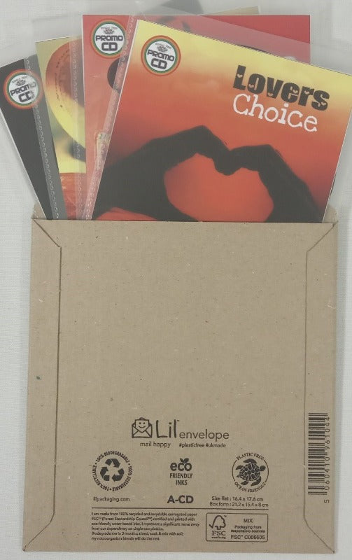 Lovers Choice 4CD Jumbo Pack 1 (Vol 1-4) - Lovers Rock, Reggae & Rubadub