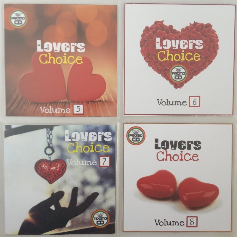 Lovers Choice 4CD Jumbo Pack 2 (Vol 5-8) - Lovers Rock, Reggae & Rubadub