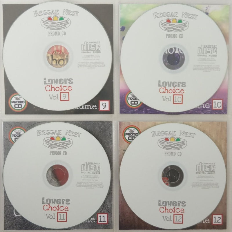 Lovers Choice 4CD Jumbo Pack 3 (Vol 9-12) - Lovers Rock, Reggae & Rubadub
