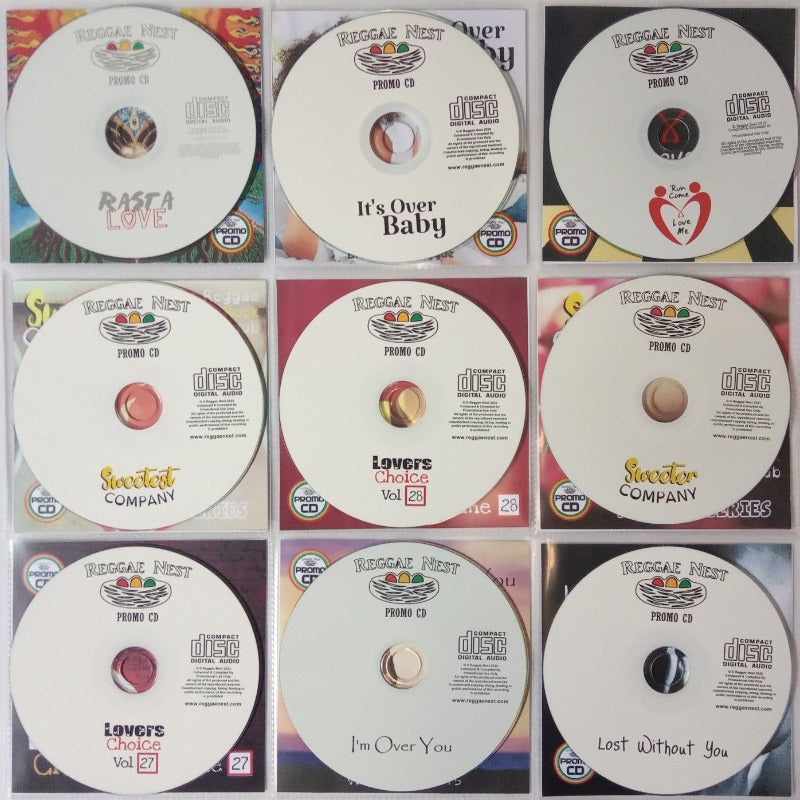 Lovers Selection 9CD Mega Pack - Great Gift idea full of Love! Lovers Reggae Super Sweet