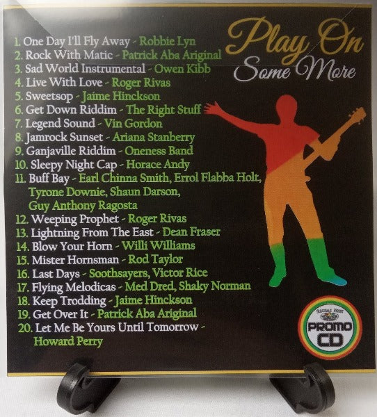 Play On Some More - 20 Modern Instrumental Pieces - CD for LOUD play Brilliant non-vocal Reggae