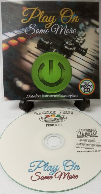 Play On Some More - 20 Modern Instrumental Pieces - CD for LOUD play Brilliant non-vocal Reggae