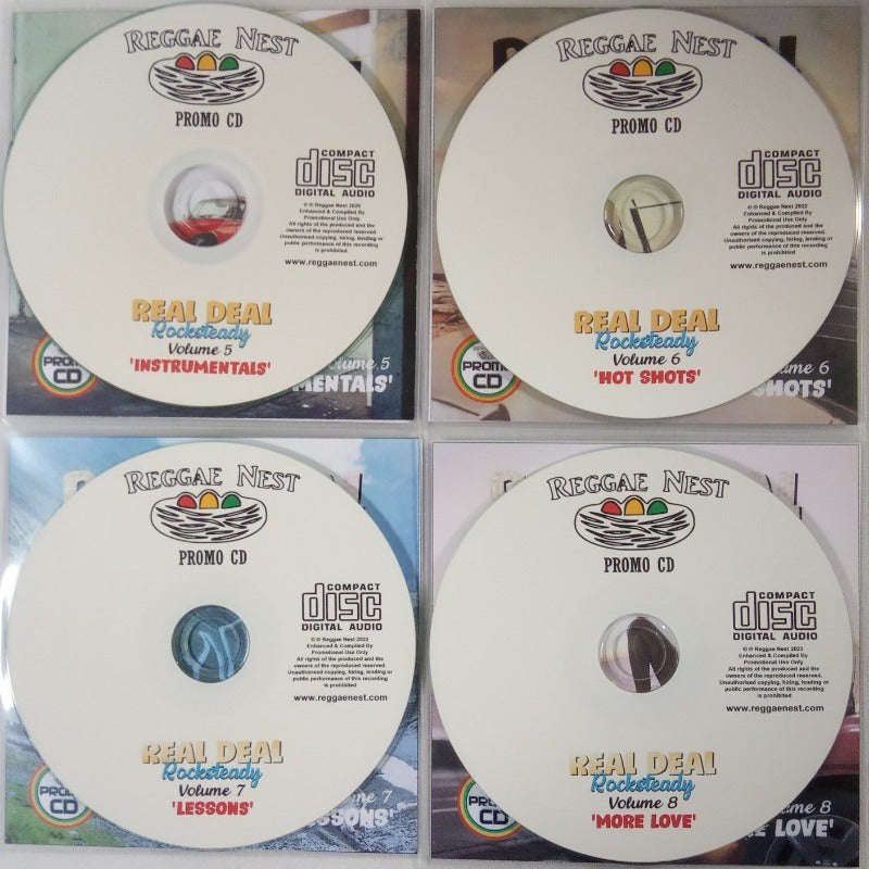 Real Deal Rocksteady 4CD Jumbo Pack 2 (Vol 5-8) - Authentic, Must Have Rocksteady music
