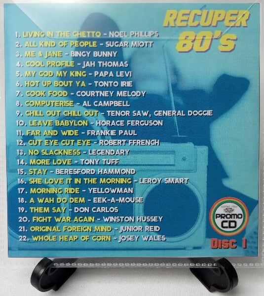 Recuper80's (Disc 1)- A dive into the wonderful world of 80's Reggae, Dancehall & Rubadub