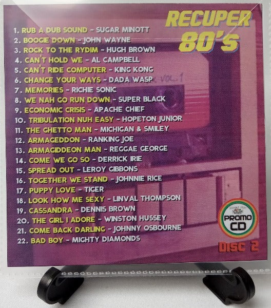 Recuper80's (Disc 2)- A dive into the wonderful world of 80's Reggae, Dancehall & Rubadub