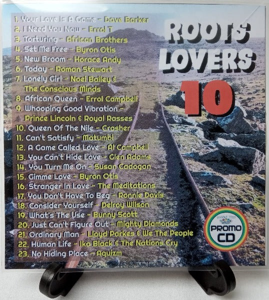 Roots Lovers 10 a Revival One Drop CD featuring Lovers Lyrics on Roots Riddims