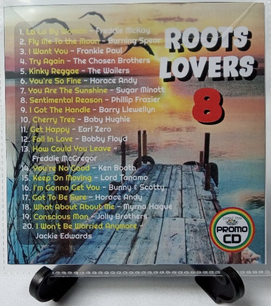 Roots Lovers 8 a Revival One Drop CD featuring Lovers Lyrics on Roots Riddims