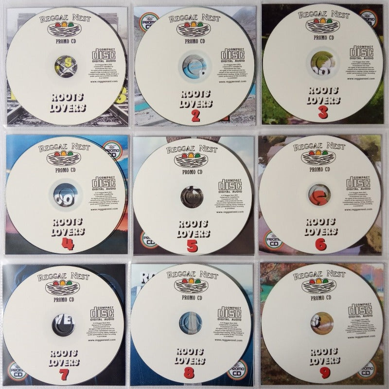 Roots Lovers 9CD MEGA Pack (Vol 1-9) Revival One Drops featuring Lovers Lyrics on Roots Riddims