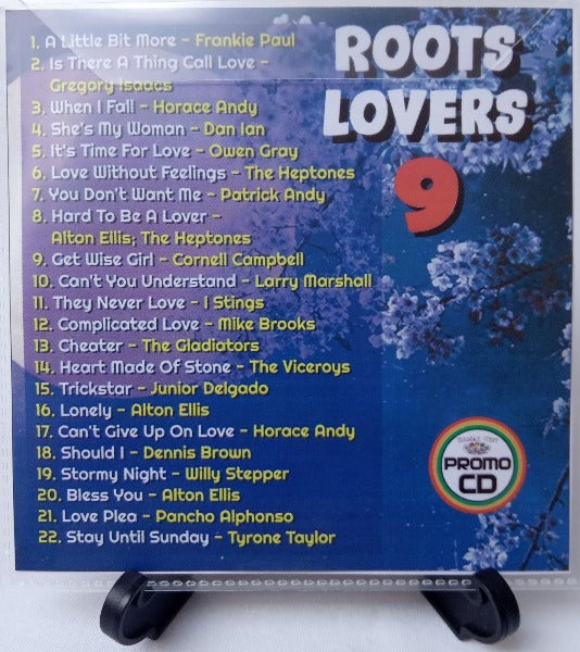 Roots Lovers 9 a Revival One Drop CD featuring Lovers Lyrics on Roots Riddims