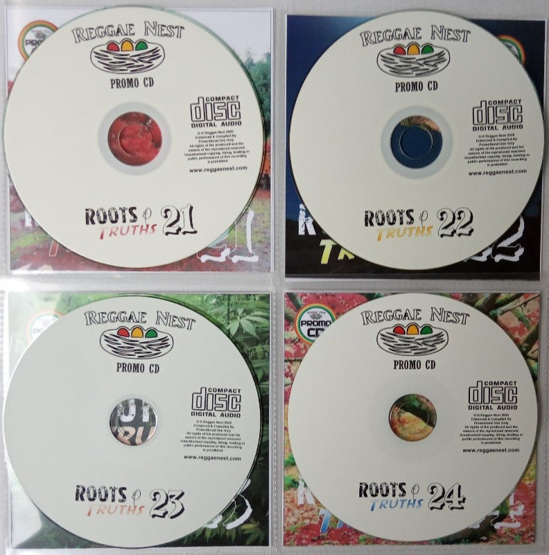 Roots & Truths 4CD Jumbo Pack 6 (Vol 21-24) - Classic, Deep & Rare Roots Reggae
