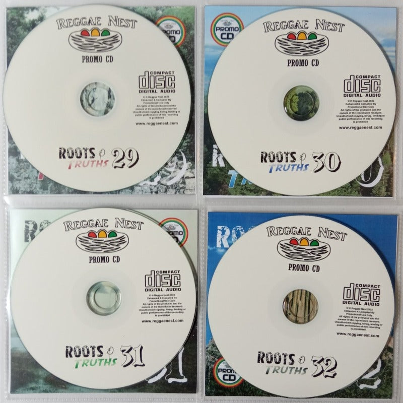 Roots & Truths 4CD Jumbo Pack 8 (Vol 29-32) - Classic, Deep & Rare Roots Reggae