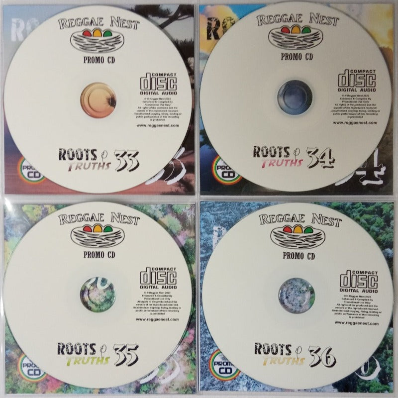 Roots & Truths 4CD Jumbo Pack 9 (Vol 33-36) - Classic, Deep & Rare Roots Reggae