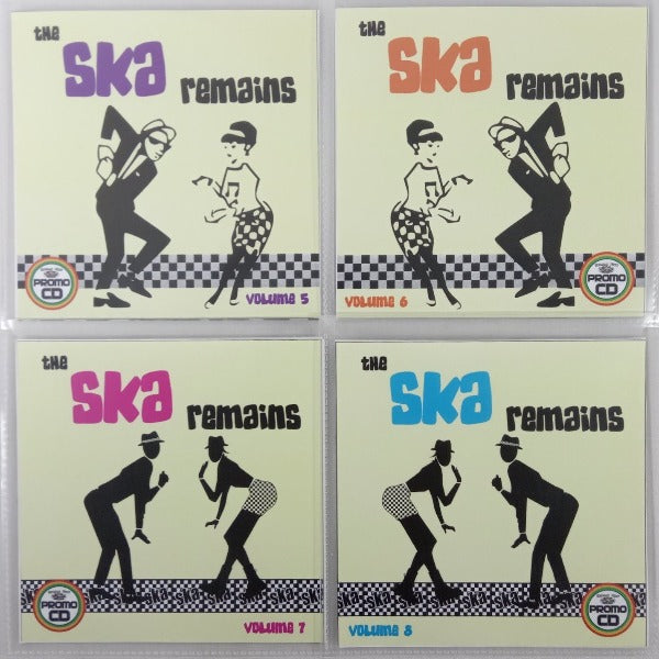 The Ska Remains 4CD Jumbo Pack 2 (Vol 5-8) Classic/Rare Ska - 114 Big Tunes