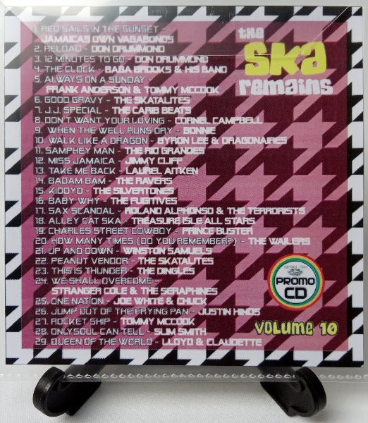 The Ska Remains Volume 10 - Classic/Rare Ska - 29 Big Tunes