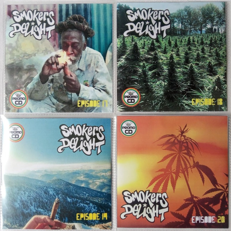 Smokers Delight 4CD Jumbo Pack 5 (Ep. 17-20) - Herbal Session Reggae