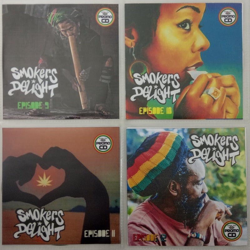 Smokers Delight 4CD Jumbo Pack 3 (Ep. 9-12) - Herbal Session Reggae