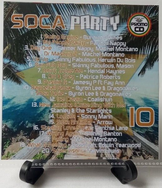 Soca Party Vol 10 - Summer Party Discs, Calypso & Soca new & classic, Energy!!