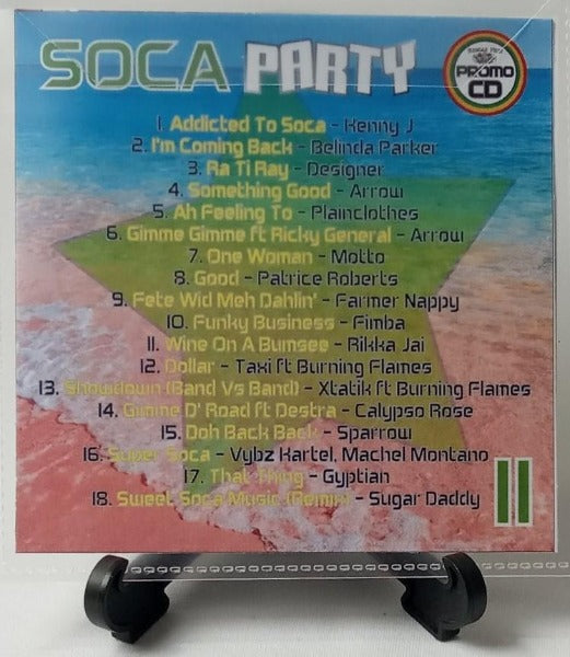 Soca Party Vol 11 - Summer Party Discs, Calypso & Soca new & classic, Energy!!