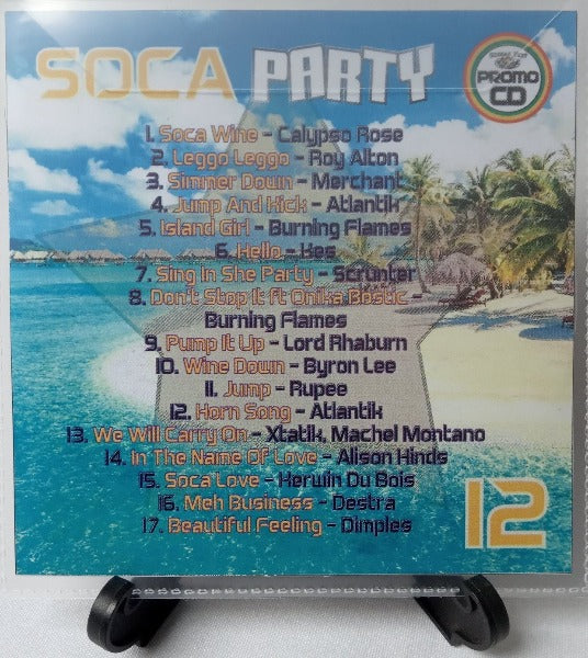 Soca Party Vol 12 - Summer Party Discs, Calypso & Soca new & classic, Energy!!